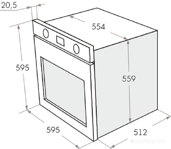   Maunfeld EOEH 5811W     