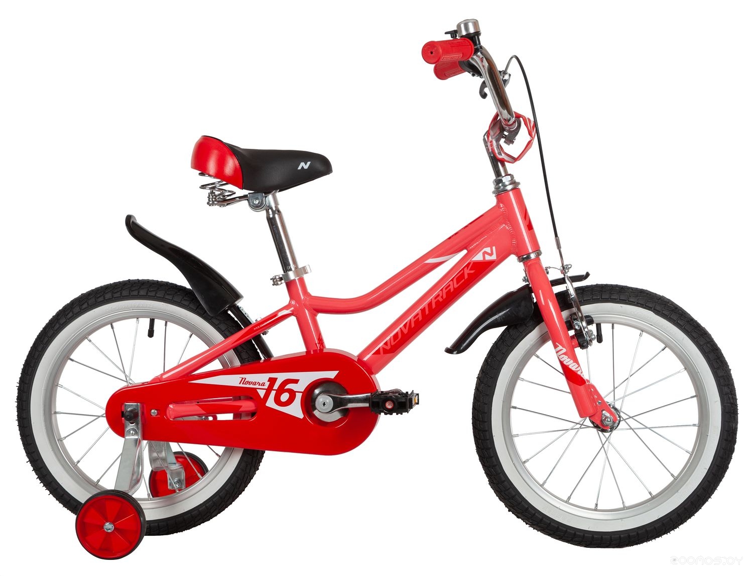 Детский велосипед Novatrack Novara 16 2022 165ANOVARA.CRL22 (красный) в  магазине Терабит Могилев