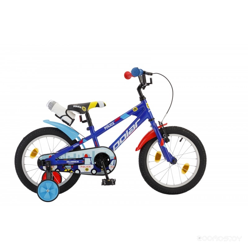 Детский велосипед Polar Junior 16 2021 (полиция) в  магазине Терабит Могилев