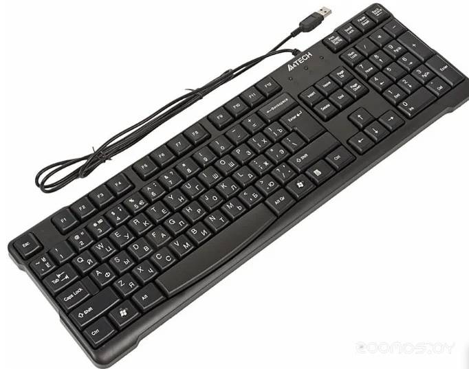 Клавиатура KR-750 Black USB в  магазине Терабит Могилев
