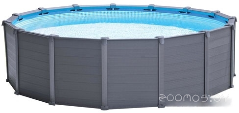 Каркасный бассейн INTEX Graphite Gray Panel 26384 (478х124) в  магазине Терабит Могилев