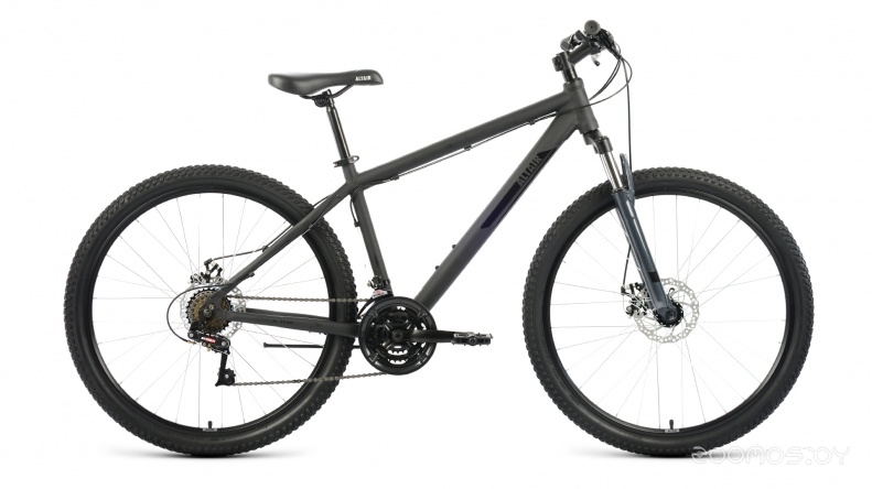 Велосипед ALTAIR AL 27.5 D (17, черный матовый/черный, 2022) в  магазине Терабит Могилев