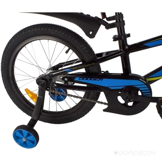 Детский велосипед Novatrack Dodger 18 (черный, 2022) в  магазине Терабит Могилев