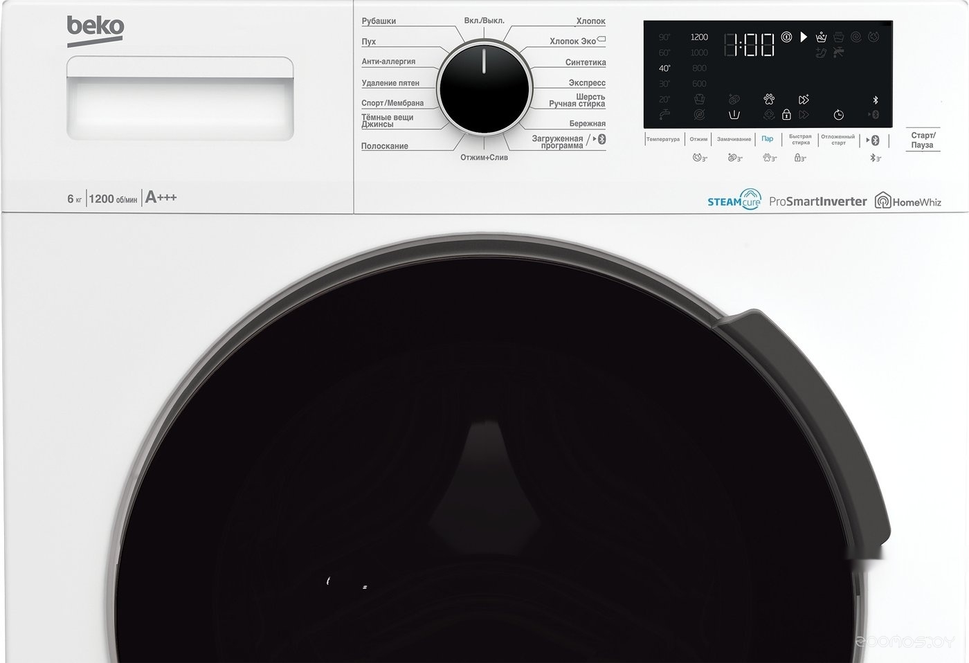 ���������� ������ Beko WSPE6616W �  �������� ������� �������