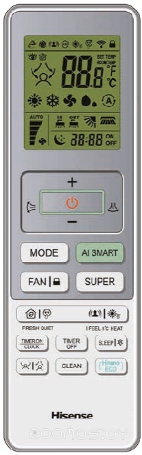 Сплит-система Hisense Air Sensation Superior DC Inverter AS-13UW4RXVQF00 в  магазине Терабит Могилев