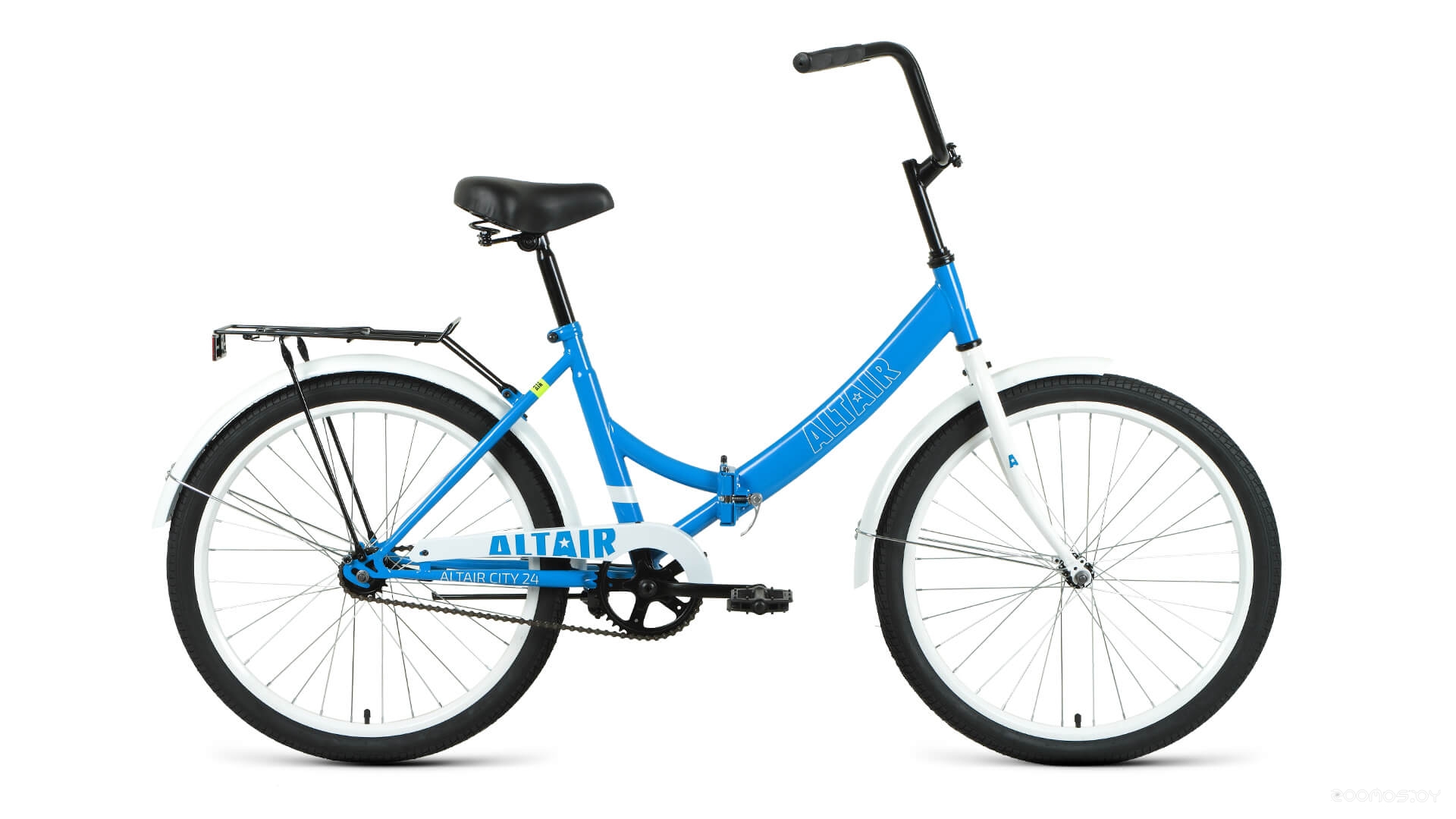 Велосипед ALTAIR City 24 (16, голубой/белый, 2022) в  магазине Терабит Могилев