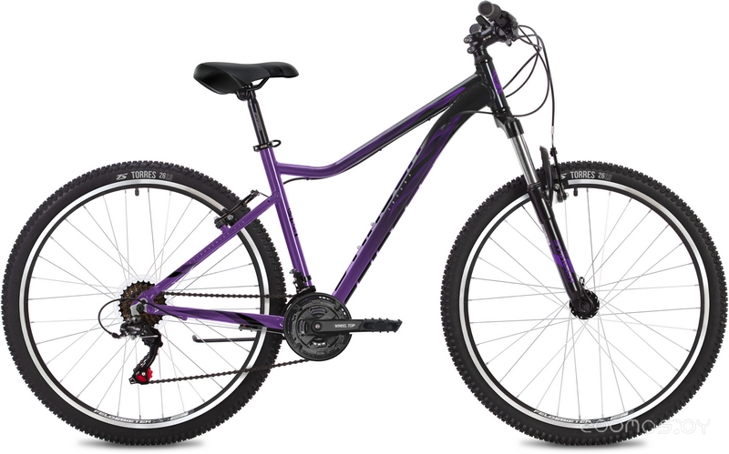 Велосипед Stinger Laguna STD 26 (15, фиолетовый, 2022) в  магазине Терабит Могилев