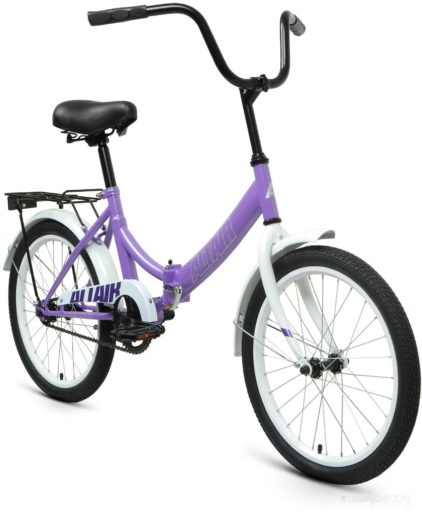 Детский велосипед ALTAIR City 20 2021 (фиолетовый/серый) в  магазине Терабит Могилев