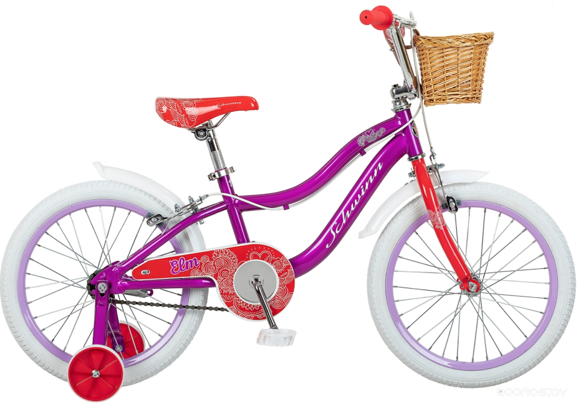 Детский велосипед Schwinn Elm 18 (фиолетовый/белый, 2021) в  магазине Терабит Могилев