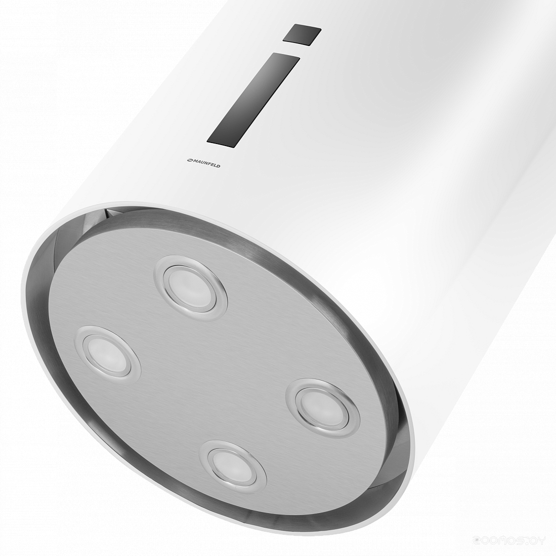 Кухонная вытяжка Maunfeld Lee Isla sensor 39 (белый) в  магазине Терабит Могилев