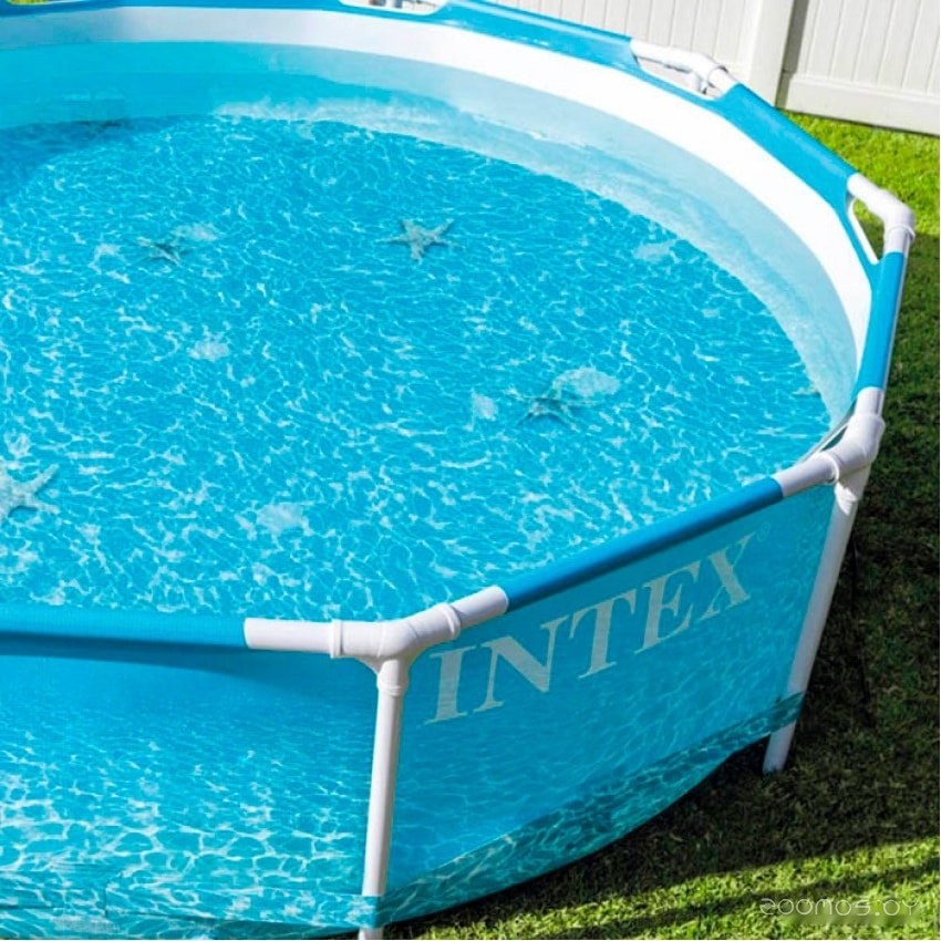 Каркасный бассейн INTEX Metal Frame Beachside 28208 (305х76) в  магазине Терабит Могилев