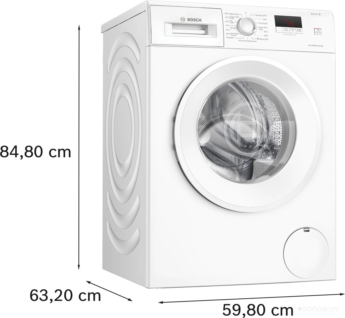 ���������� ������ Bosch Serie 2 WGE02201PL �  �������� ������� �������