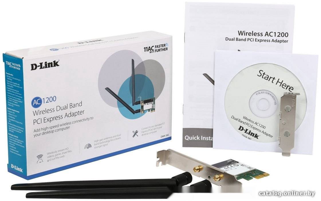 Wi-Fi  D-LINK DWA-582/RU/B1A     