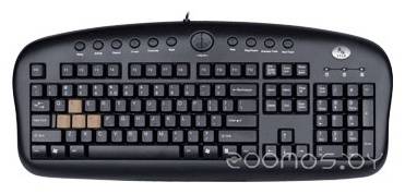 Клавиатура A4Tech KB-28G Black PS/2 в  магазине Терабит Могилев