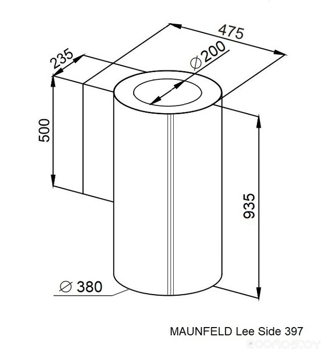 �������� ������� Maunfeld Lee Side 397 (�������) �  �������� ������� �������