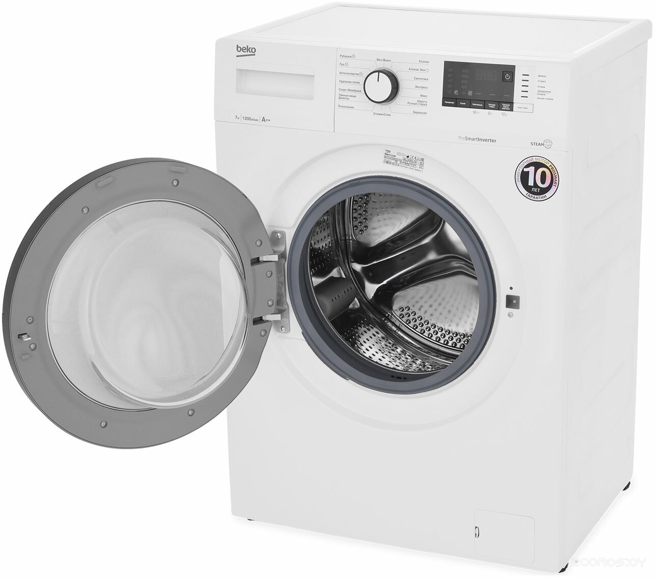 ���������� ������ Beko WSRE7612XAWI �  �������� ������� �������