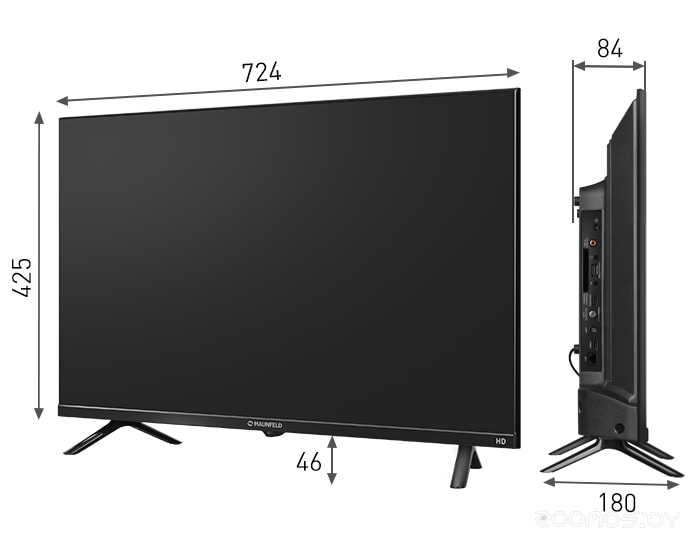 Телевизор Maunfeld MLT32HSX02 в  магазине Терабит Могилев