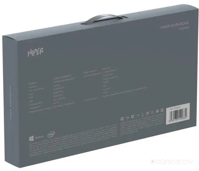 Ноутбук HIPER Workbook U26-15FII3100R16S5WPG в  магазине Терабит Могилев