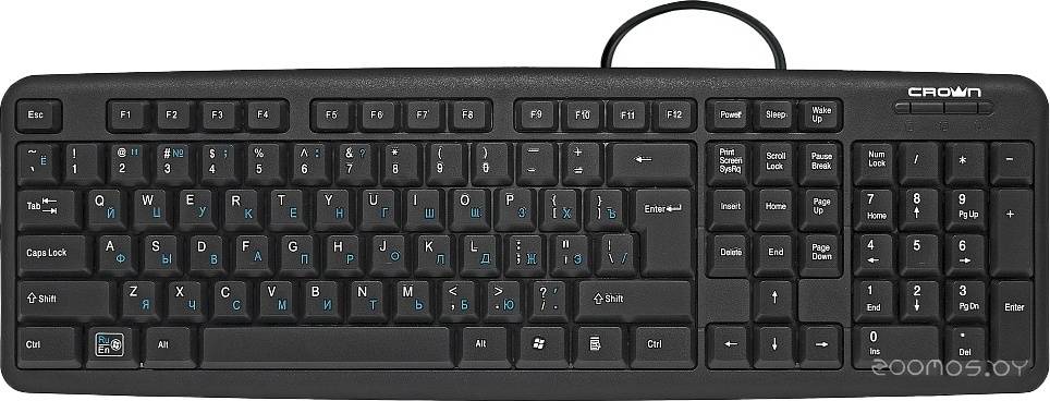 Клавиатура CrownMicro CMK-F02B в  магазине Терабит Могилев