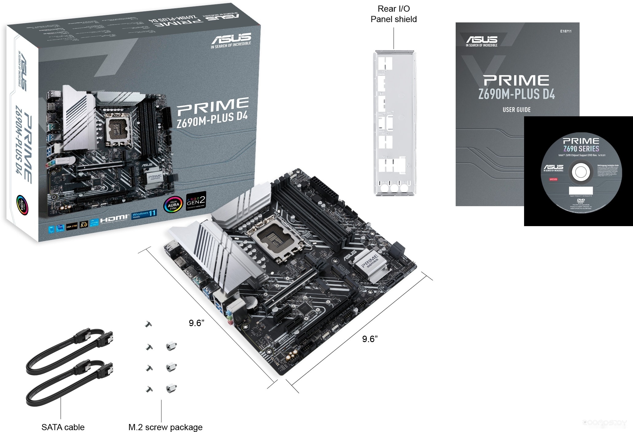   Asus Prime Z690M-PLUS D4     