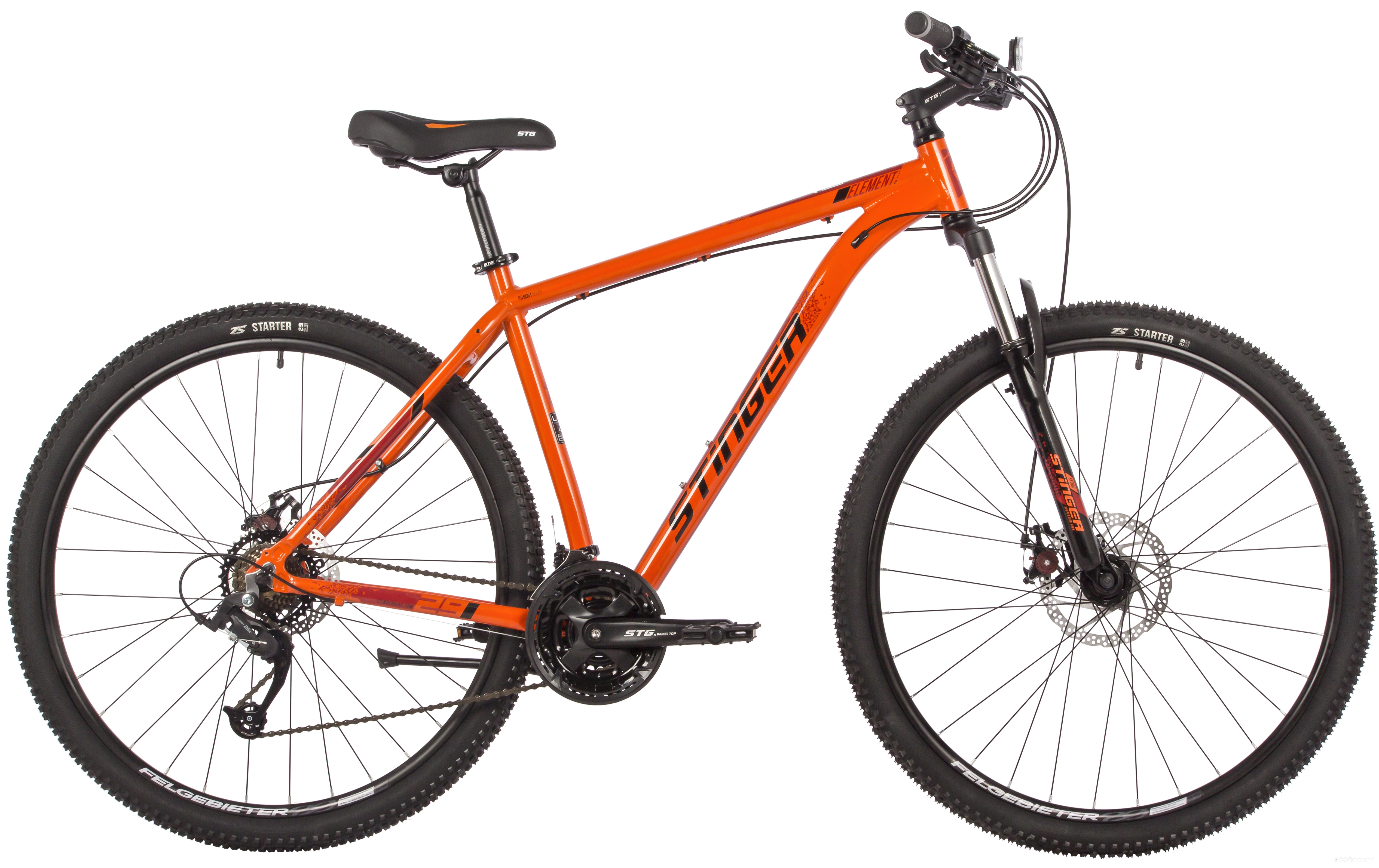 Велосипед Stinger Element STD SE (18, оранжевый, 2022) в  магазине Терабит Могилев