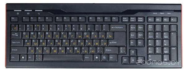 Клавиатура Oklick 420 M Multimedia Keyboard Black USB в  магазине Терабит Могилев