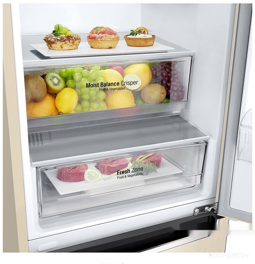 Холодильник LG DoorCooling+ GC-B509MEWM в  магазине Терабит Могилев