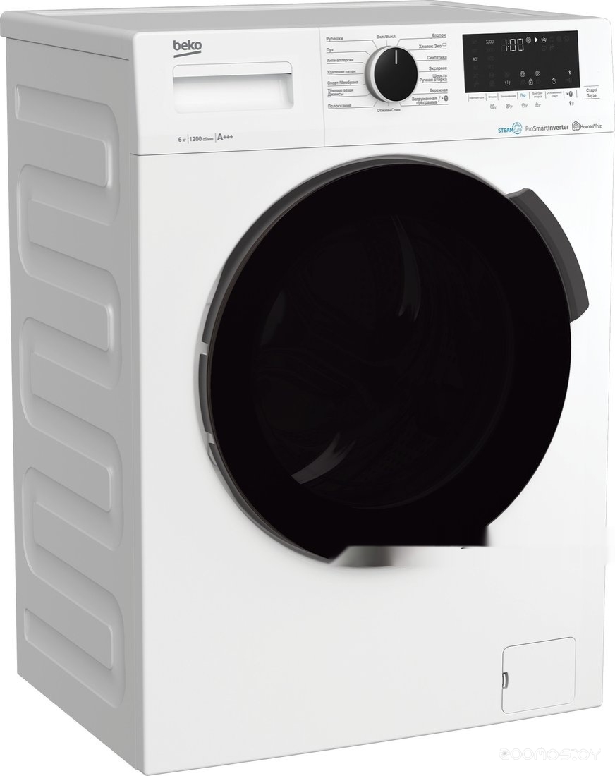 ���������� ������ Beko WSPE6616W �  �������� ������� �������