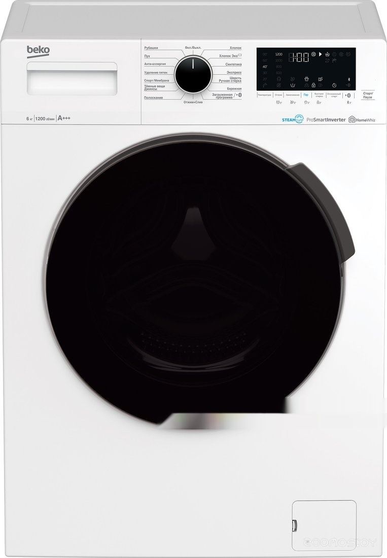 ���������� ������ Beko WSPE6616W �  �������� ������� �������