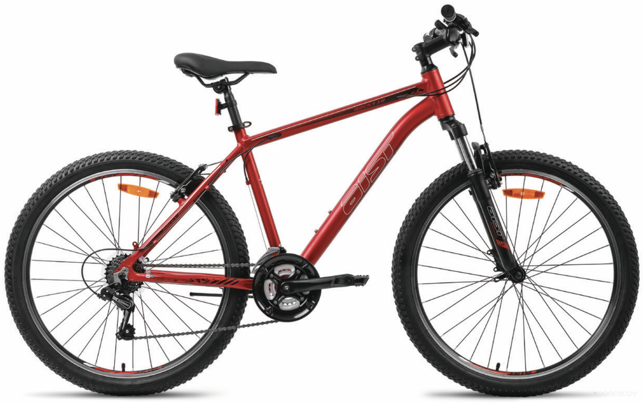 Велосипед Aist Rocky 1.0 26 2022 (16, красный) в  магазине Терабит Могилев