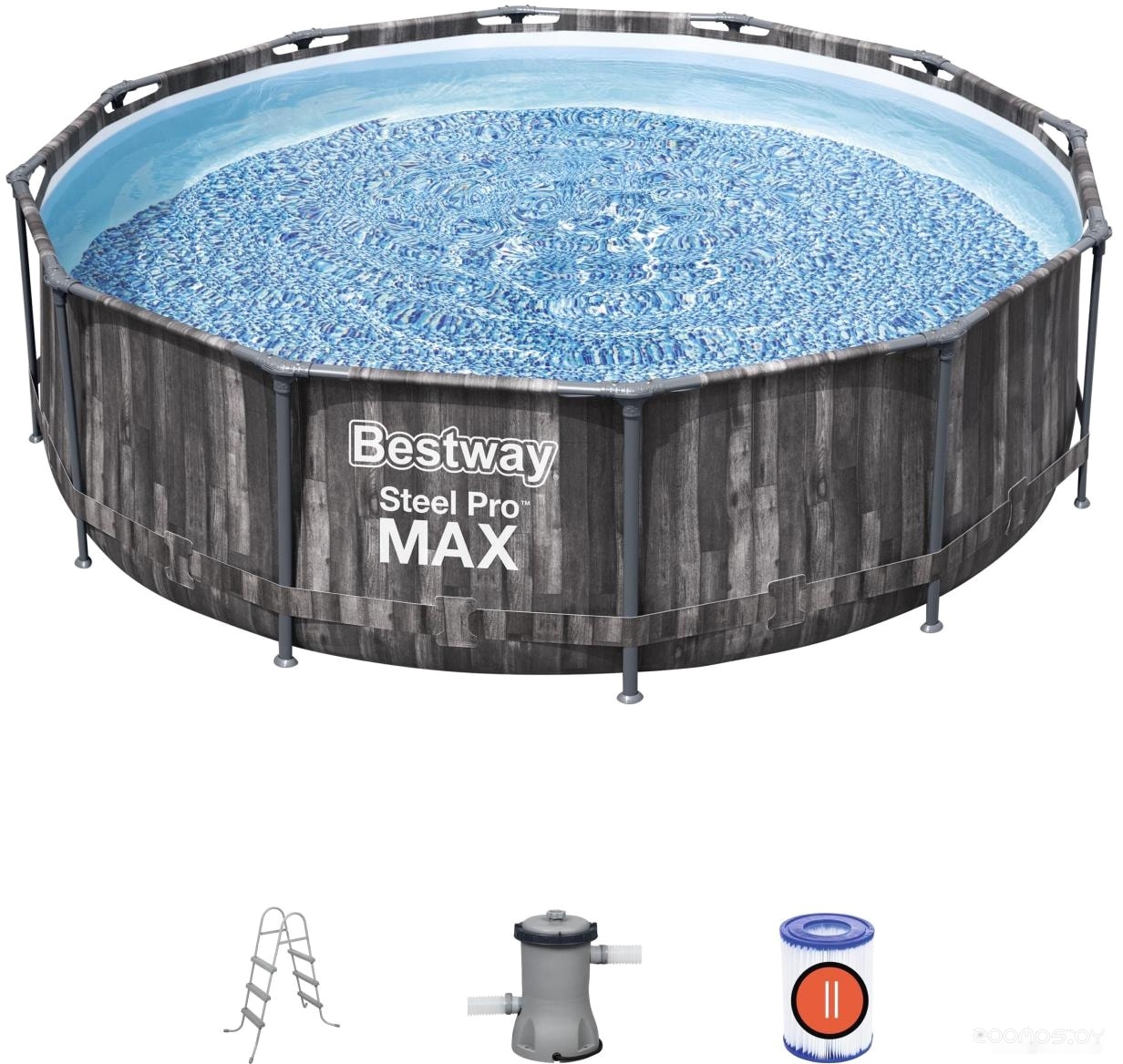 Каркасный бассейн Bestway Steel Pro Max 5614X (366x100) в  магазине Терабит Могилев