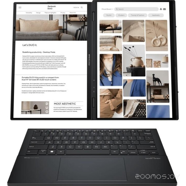 Рабочая станция Asus Zenbook Pro 14 Duo UX8406MA-QL141W в  магазине Терабит Могилев