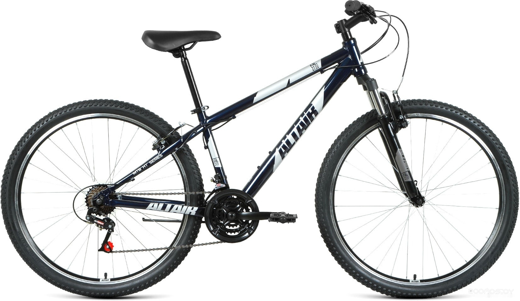 Велосипед ALTAIR AL 27.5 V (19, темно-синий/серебристый, 2021) в  магазине Терабит Могилев