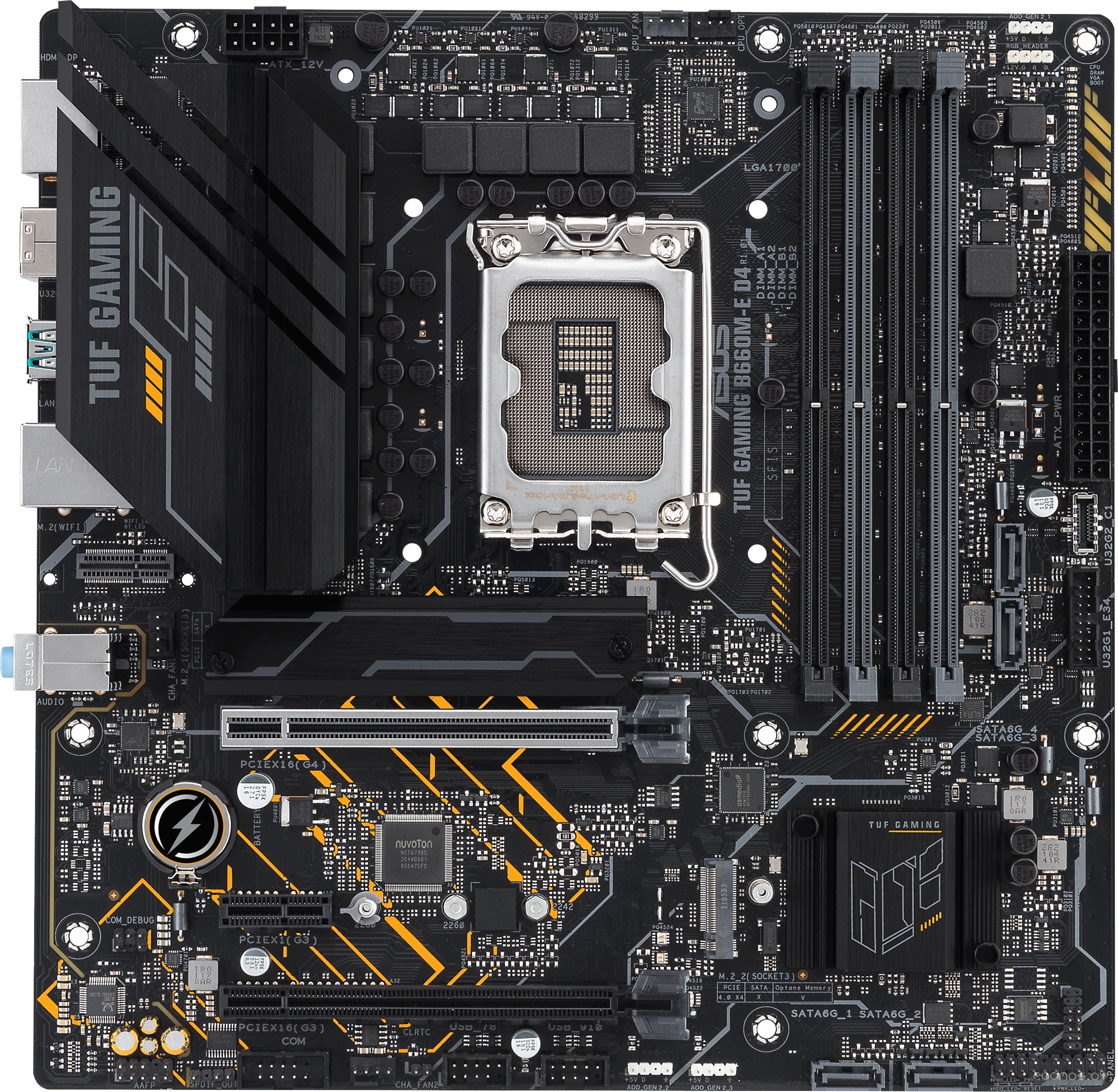 Материнская плата Asus TUF Gaming B660M-E D4 в  магазине Терабит Могилев