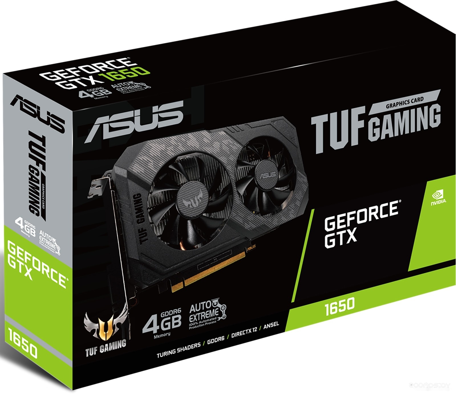  Asus GeForce GTX 1650 4GB GDDR6 TUF-GTX1650-4GD6-GAMING     