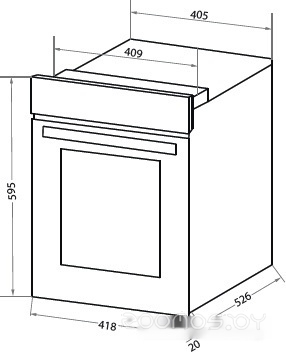    HOMSair OEF451WH     