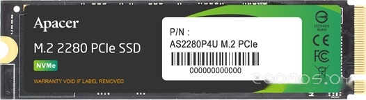 SSD Apacer AS2280P4U 256GB AP256GAS2280P4U-1 в  магазине Терабит Могилев