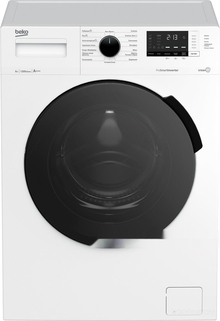 ���������� ������ Beko WSPE6612W �  �������� ������� �������