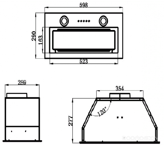 �������� ������� Maunfeld Trapeze 602M (������) �  �������� ������� �������
