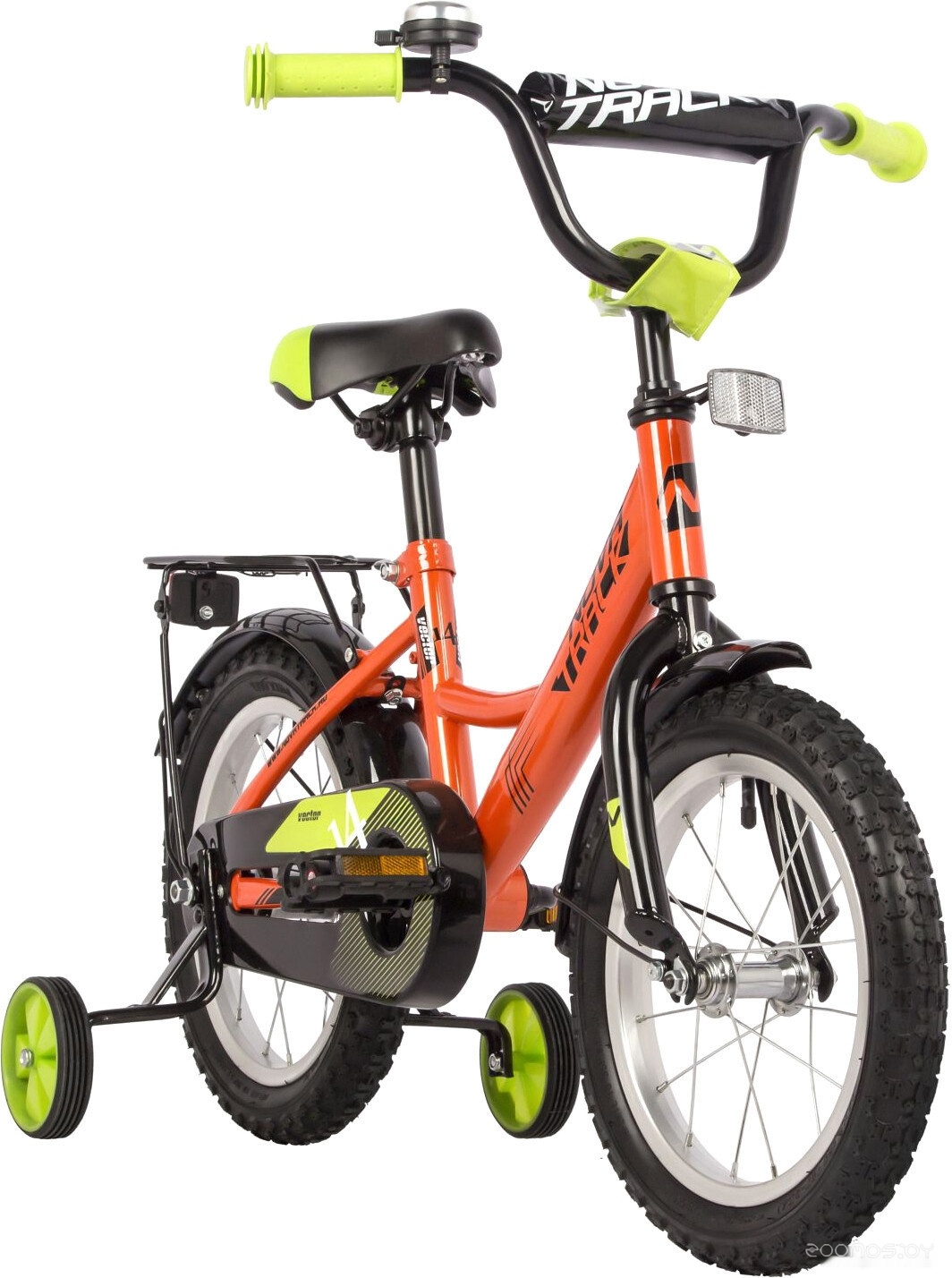 Детский велосипед Novatrack Vector 14 2022 143VECTOR.OR22 (оранжевый) в  магазине Терабит Могилев