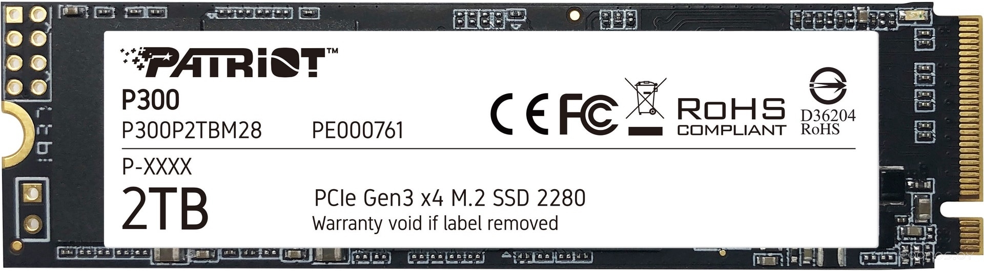 SSD Patriot P300 2TB P300P2TBM28 в  магазине Терабит Могилев