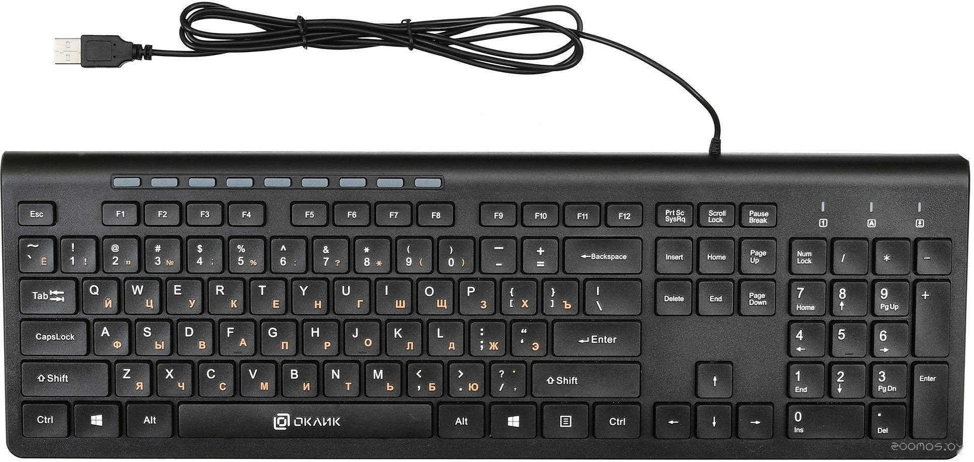 Клавиатура Oklick 480M (черный) в  магазине Терабит Могилев