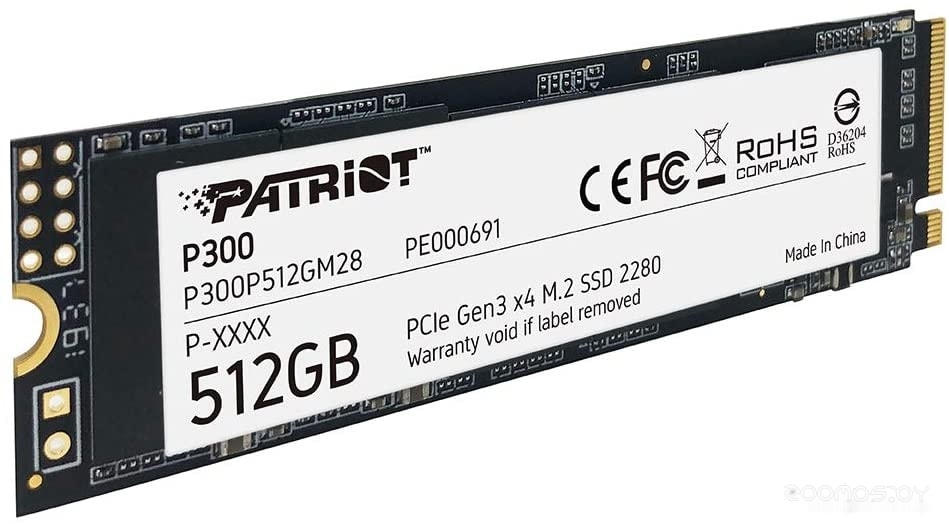 SSD Patriot P300 512GB P300P512GM28 в  магазине Терабит Могилев