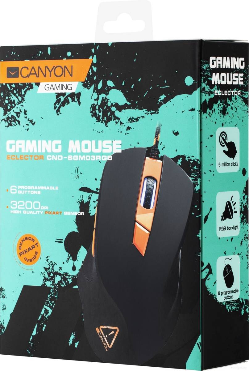 Игровая мышь Canyon Eclector в  магазине Терабит Могилев