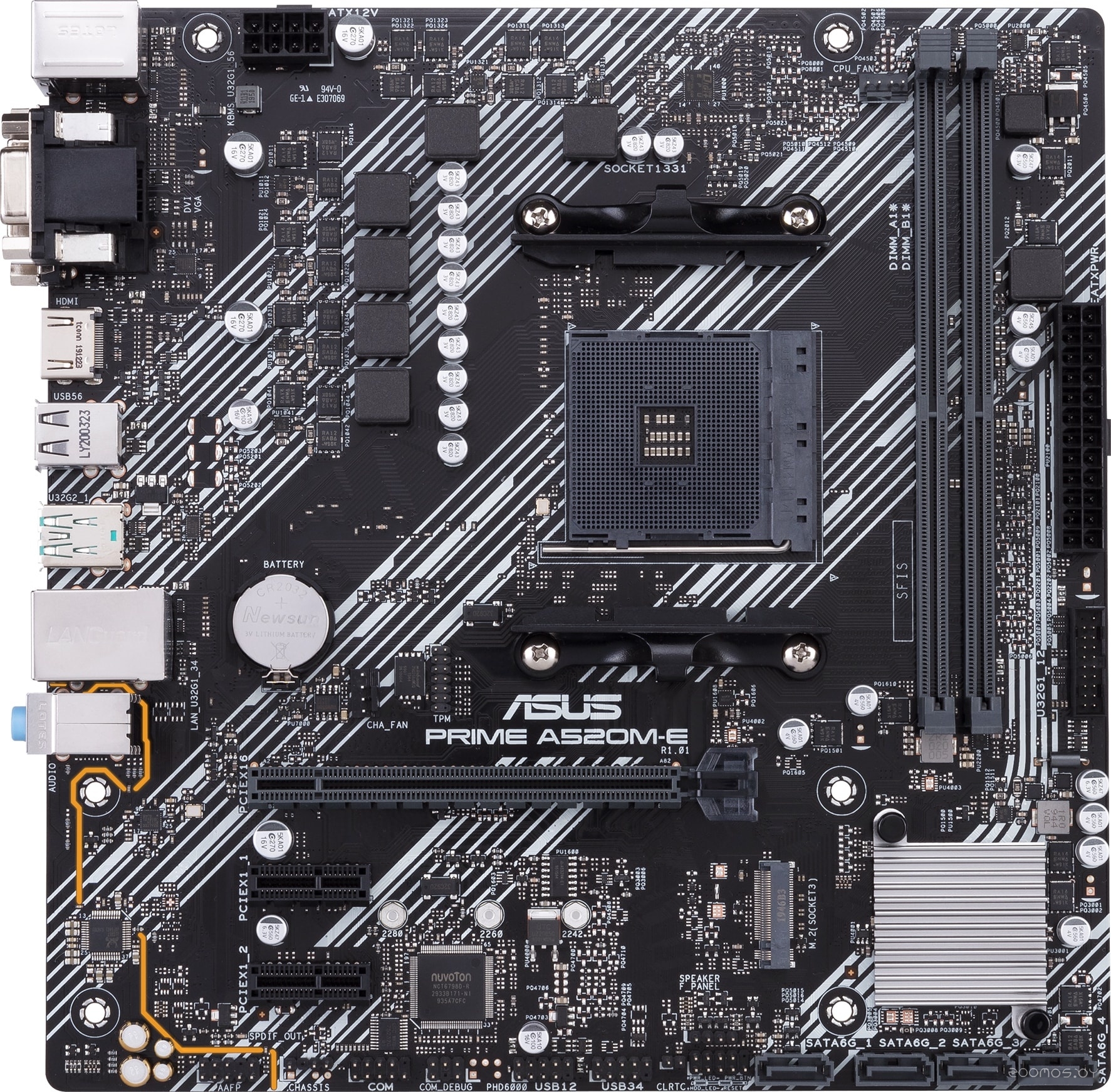 Материнская плата Asus Prime A520M-E в  магазине Терабит Могилев