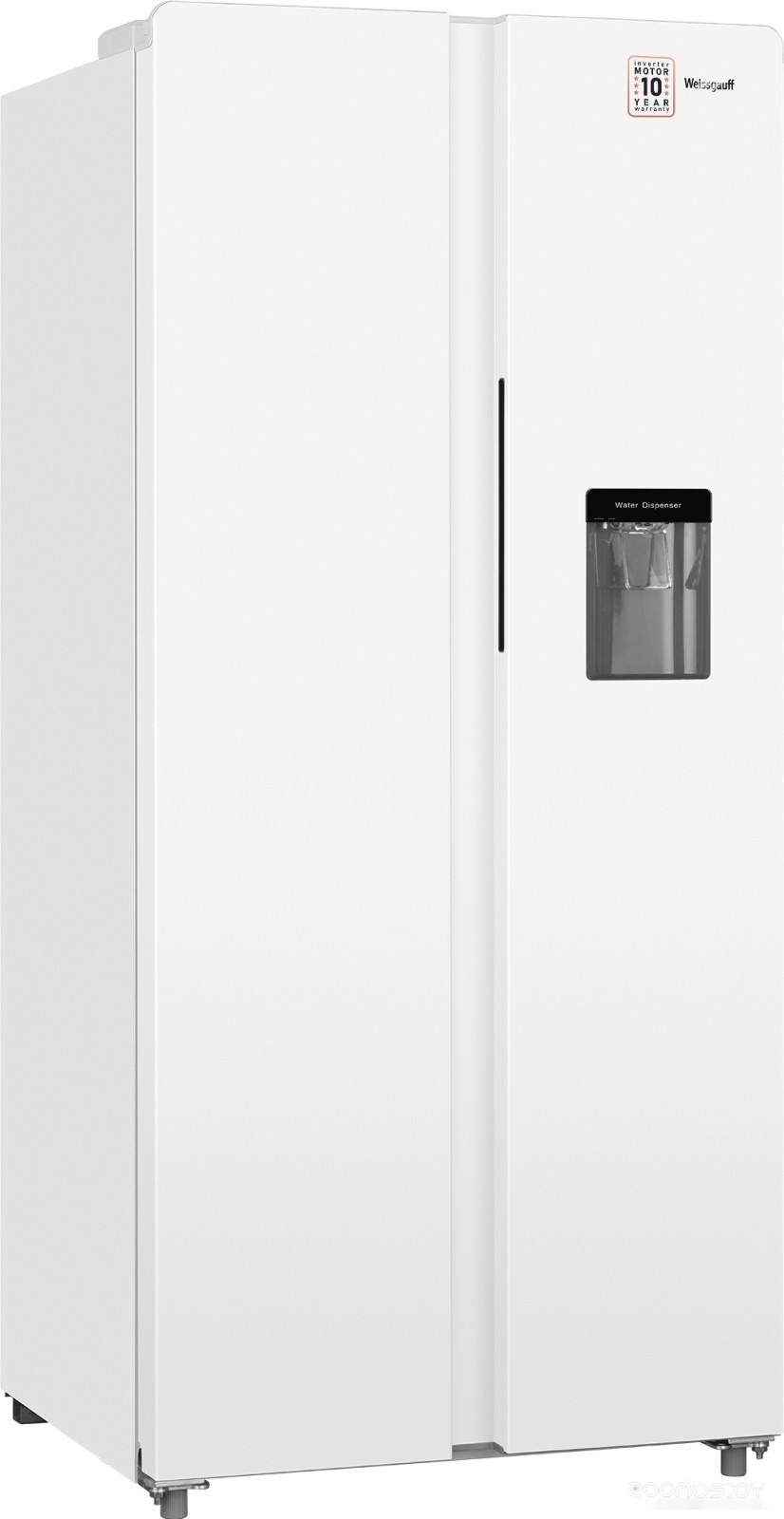Холодильник side by side Weissgauff WSBS 600 W NoFrost Inverter Water Dispenser в  магазине Терабит Могилев