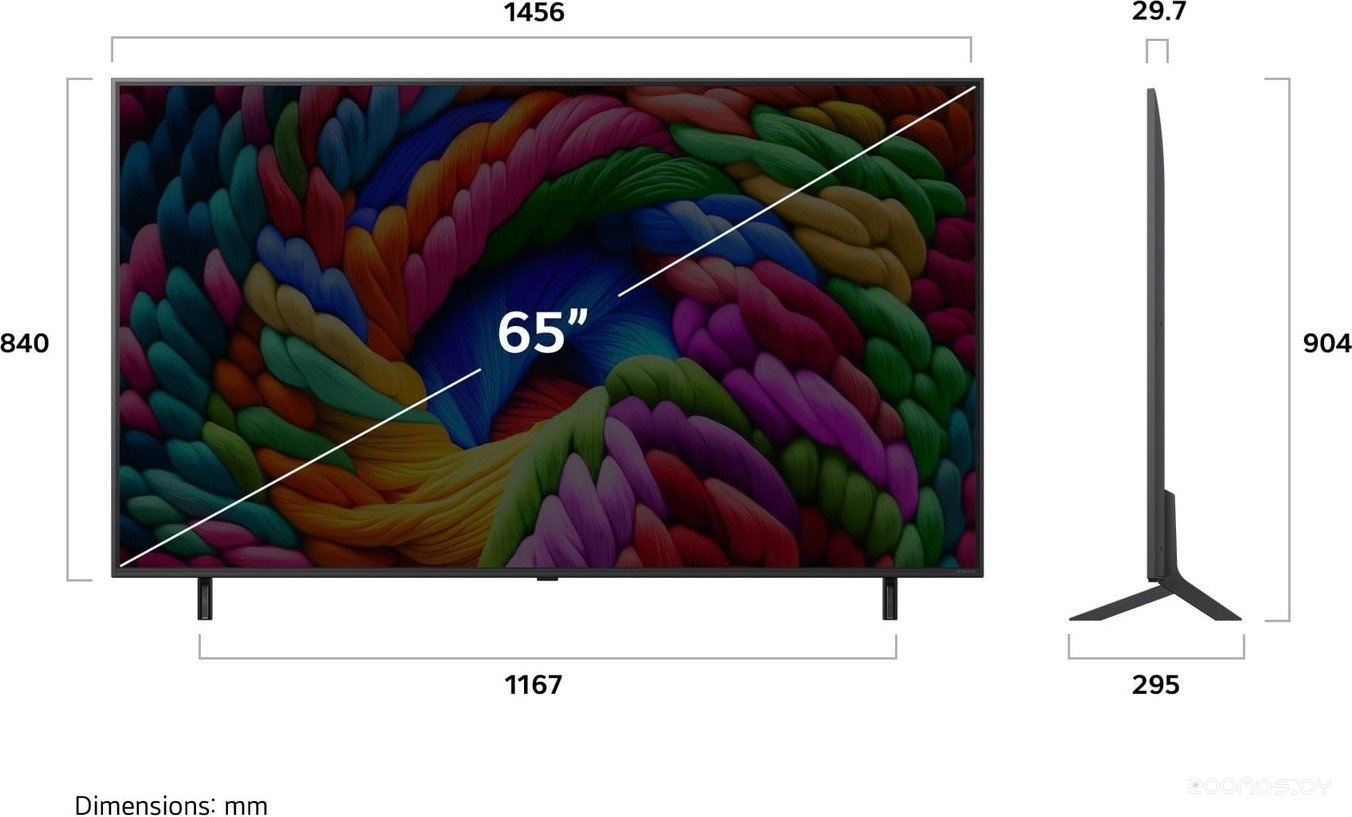 Телевизор LG Nanocell AI NANO90 65NANO90A6B в  магазине Терабит Могилев