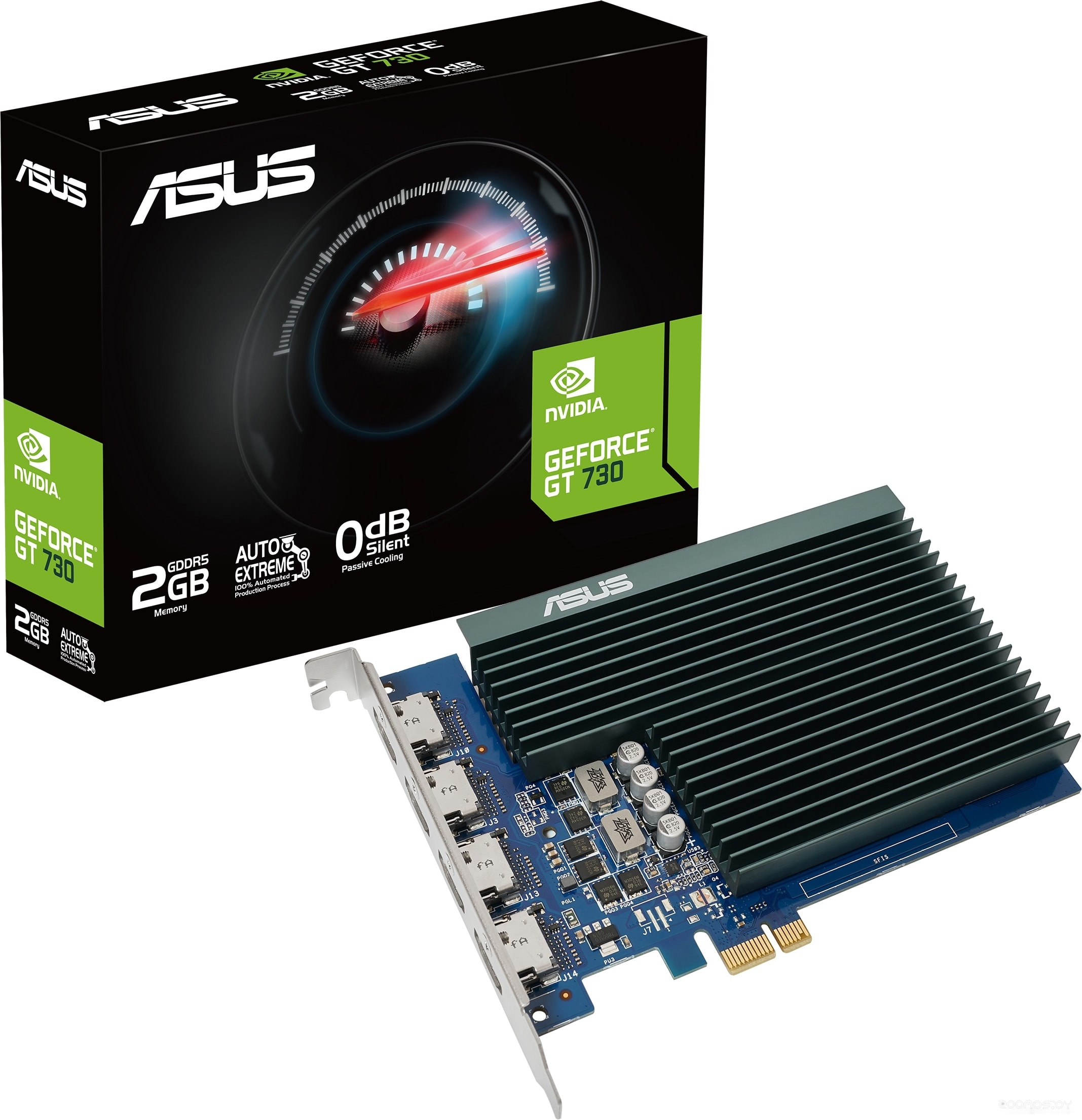  Asus GeForce GT 730 2GB GDDR5 GT730-4H-SL-2GD5     