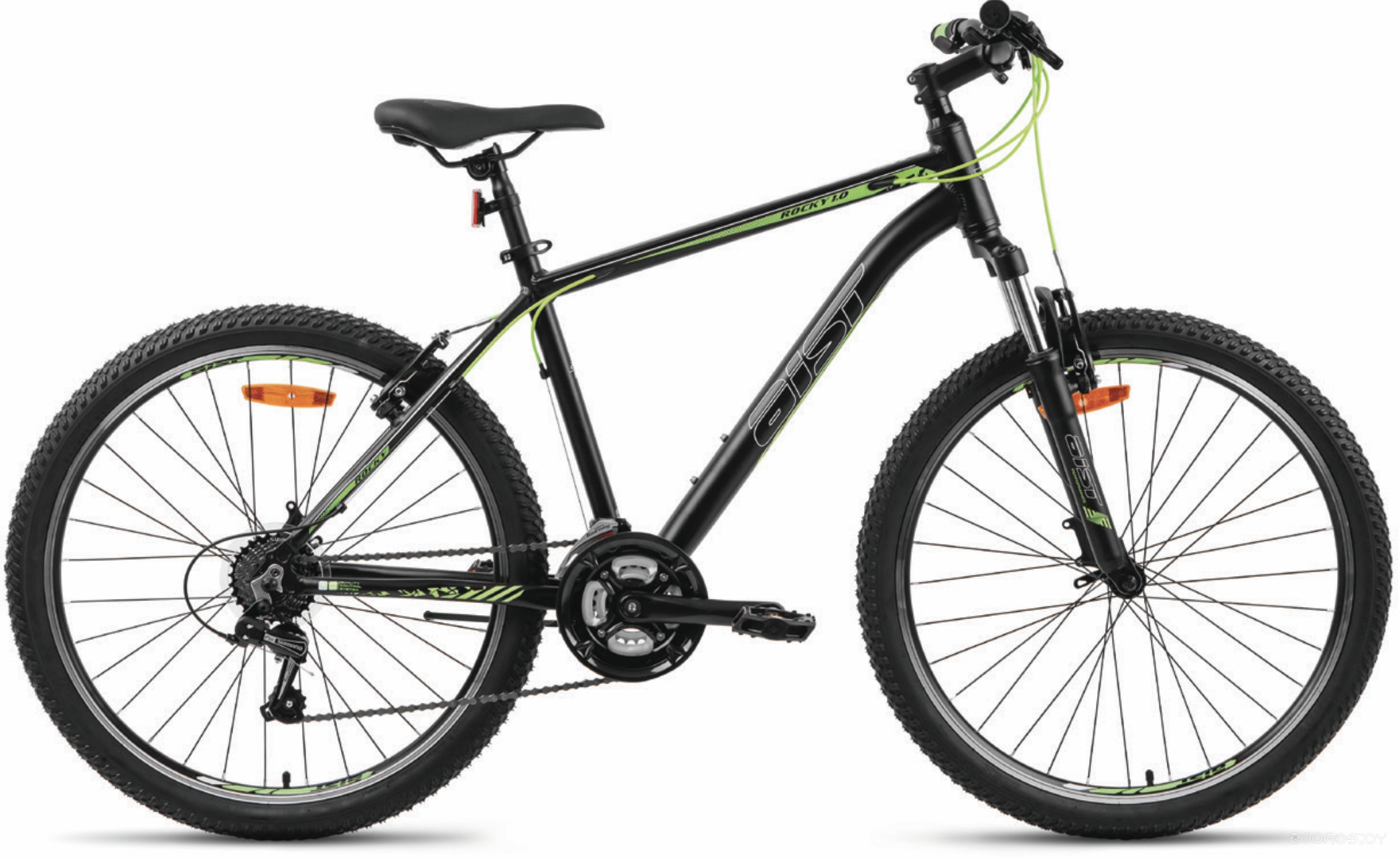 Велосипед Aist Rocky 1.0 26 2022 (18, черный) в  магазине Терабит Могилев