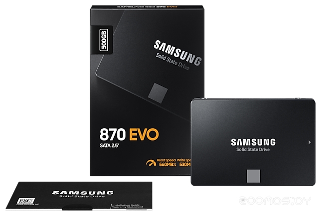 SSD Samsung 870 Evo 500GB MZ-77E500BW в  магазине Терабит Могилев